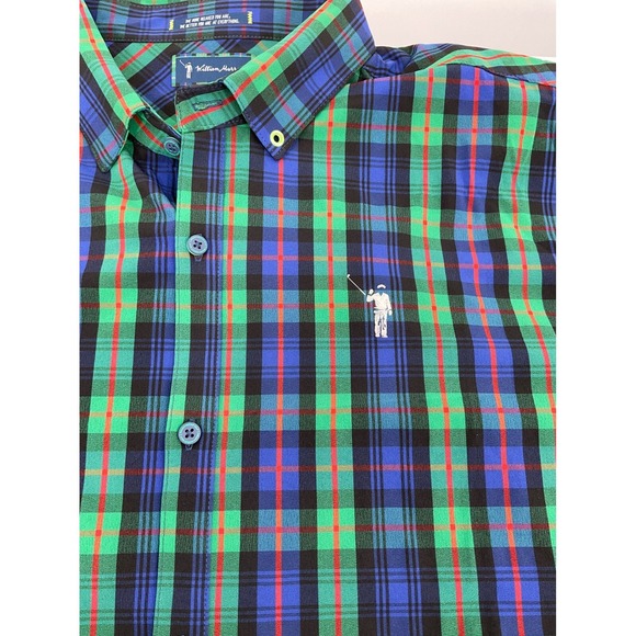 William Murray THE IRREVERENT MEN'S LONG SLEEVE BUTTON DOWN size XL # 1207 - Picture 11 of 15